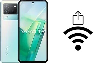 Como gerar um código QR com a senha Wifi em um vivo T2