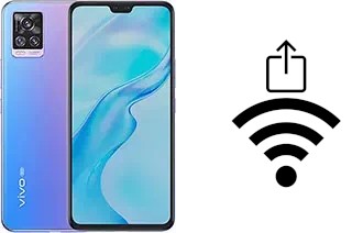 Como gerar um código QR com a senha Wifi em um vivo V20 Pro