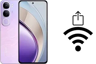 Como gerar um código QR com a senha Wifi em um vivo V40 Lite 4G (IDN)