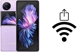 Como gerar um código QR com a senha Wifi em um vivo X Flip