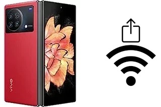 Como gerar um código QR com a senha Wifi em um vivo X Fold+