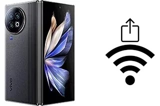 Como gerar um código QR com a senha Wifi em um vivo X Fold2