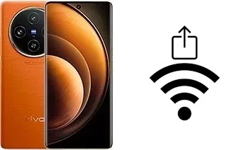 Como gerar um código QR com a senha Wifi em um vivo X100