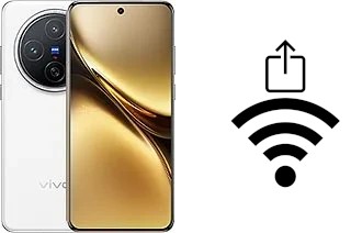 Como gerar um código QR com a senha Wifi em um vivo X200