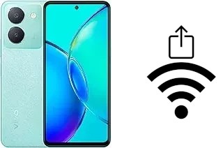 Como gerar um código QR com a senha Wifi em um vivo Y36