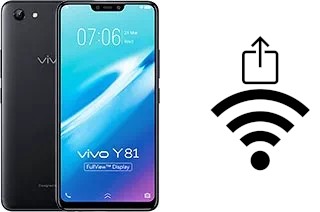 Como gerar um código QR com a senha Wifi em um vivo Y81