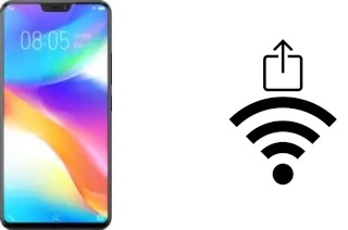 Como gerar um código QR com a senha Wifi em um Vivo Y85 MT6762