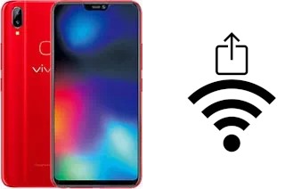 Como gerar um código QR com a senha Wifi em um vivo Z1i