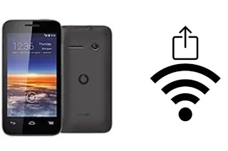 Como gerar um código QR com a senha Wifi em um Vodafone Smart 4 mini