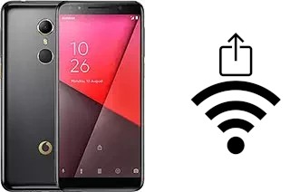 Como gerar um código QR com a senha Wifi em um Vodafone Smart N9