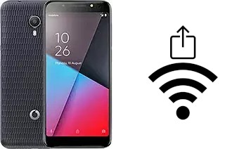 Como gerar um código QR com a senha Wifi em um Vodafone Smart N9 Lite