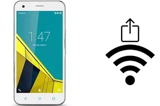 Como gerar um código QR com a senha Wifi em um Vodafone Smart ultra 6