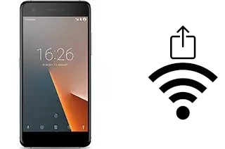 Como gerar um código QR com a senha Wifi em um Vodafone Smart V8