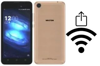 Como gerar um código QR com a senha Wifi em um Walton Primo F8s