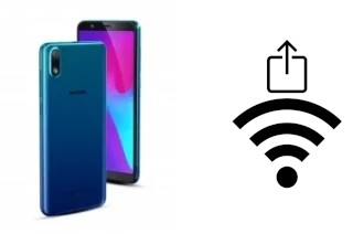 Como gerar um código QR com a senha Wifi em um Walton Primo F9