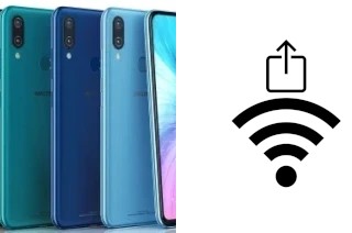 Como gerar um código QR com a senha Wifi em um Walton Primo GH9