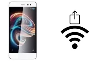 Como gerar um código QR com a senha Wifi em um Walton Primo H5