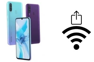 Como gerar um código QR com a senha Wifi em um Walton Primo H9 Pro