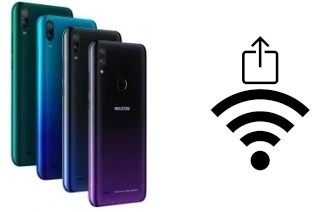 Como gerar um código QR com a senha Wifi em um Walton Primo H9