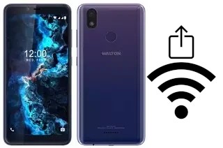 Como gerar um código QR com a senha Wifi em um Walton Primo NF4