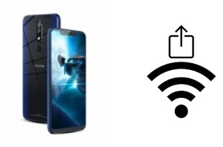 Como gerar um código QR com a senha Wifi em um Walton Primo RX7 mini