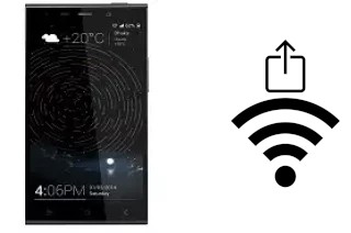 Como gerar um código QR com a senha Wifi em um Walton Primo ZX