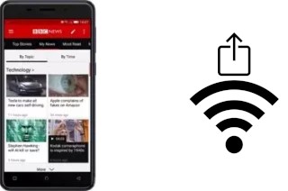 Como gerar um código QR com a senha Wifi em um Weimei Force X