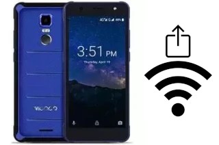 Como gerar um código QR com a senha Wifi em um Wieppo E1