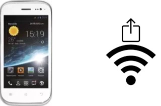 Como gerar um código QR com a senha Wifi em um Wiko Cink Slim 2