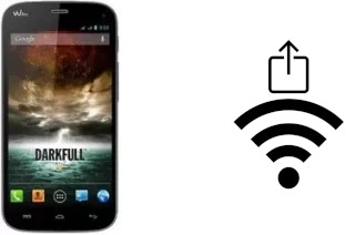 Como gerar um código QR com a senha Wifi em um Wiko Darkfull