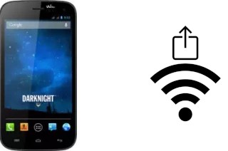 Como gerar um código QR com a senha Wifi em um Wiko Darknight