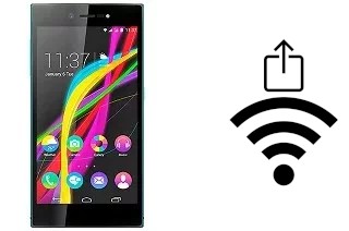 Como gerar um código QR com a senha Wifi em um Wiko Highway Star 4G