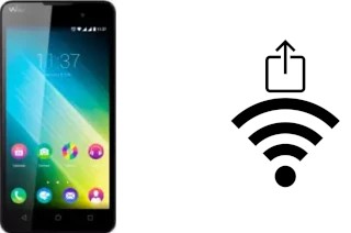 Como gerar um código QR com a senha Wifi em um Wiko Lenny 2