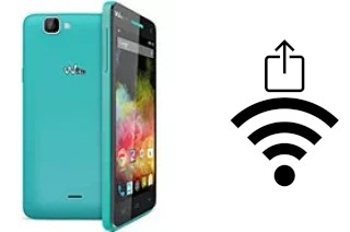 Como gerar um código QR com a senha Wifi em um Wiko Rainbow 4G