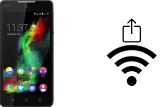 Como gerar um código QR com a senha Wifi em um Wiko Rainbow Lite