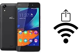 Como gerar um código QR com a senha Wifi em um Wiko Rainbow UP 4G