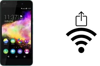 Como gerar um código QR com a senha Wifi em um Wiko Rainbow Up