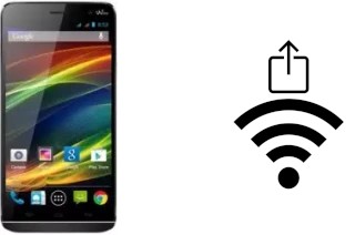 Como gerar um código QR com a senha Wifi em um Wiko Slide