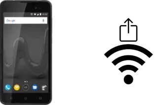 Como gerar um código QR com a senha Wifi em um Wiko Sunny 2 Plus