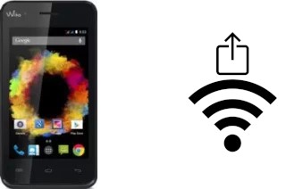 Como gerar um código QR com a senha Wifi em um Wiko Sunset