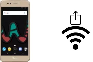 Como gerar um código QR com a senha Wifi em um Wiko U Pulse Lite