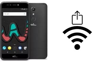 Como gerar um código QR com a senha Wifi em um Wiko Upulse lite