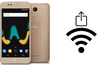 Como gerar um código QR com a senha Wifi em um Wiko Upulse