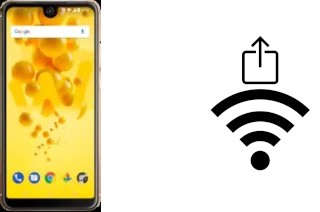 Como gerar um código QR com a senha Wifi em um Wiko View 2 Pro