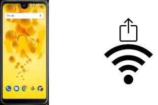 Como gerar um código QR com a senha Wifi em um Wiko View 2