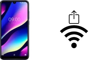 Como gerar um código QR com a senha Wifi em um Wiko View 3