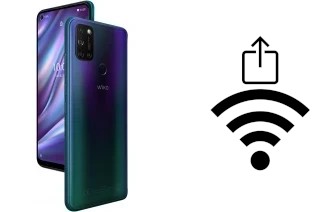 Como gerar um código QR com a senha Wifi em um Wiko view5 Plus