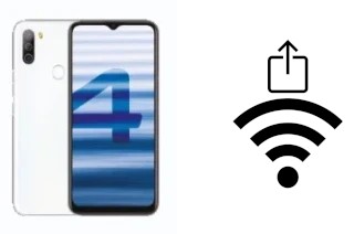 Como gerar um código QR com a senha Wifi em um Wings Mobile W4