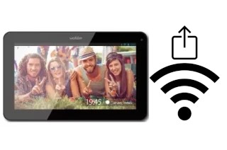 Como gerar um código QR com a senha Wifi em um Wolder miTab Indiana