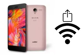 Como gerar um código QR com a senha Wifi em um Wolder Wiam 33